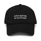 Life's better at altitude - Black