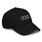 Life's better at altitude - Black - Front