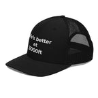 Life's better at 3000ft - Black - Front