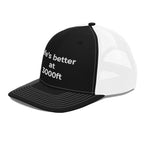 Life's better at 3000ft - Black / White - Front
