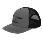 Life's better at 3000ft - Charcoal/Black - Front