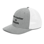Life's better at 3000ft - Heather Grey/White - Front