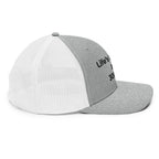 Life's better at 3000ft - Heather Grey/White - Right Side