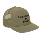 Life's better at 3000ft - Loden - Front
